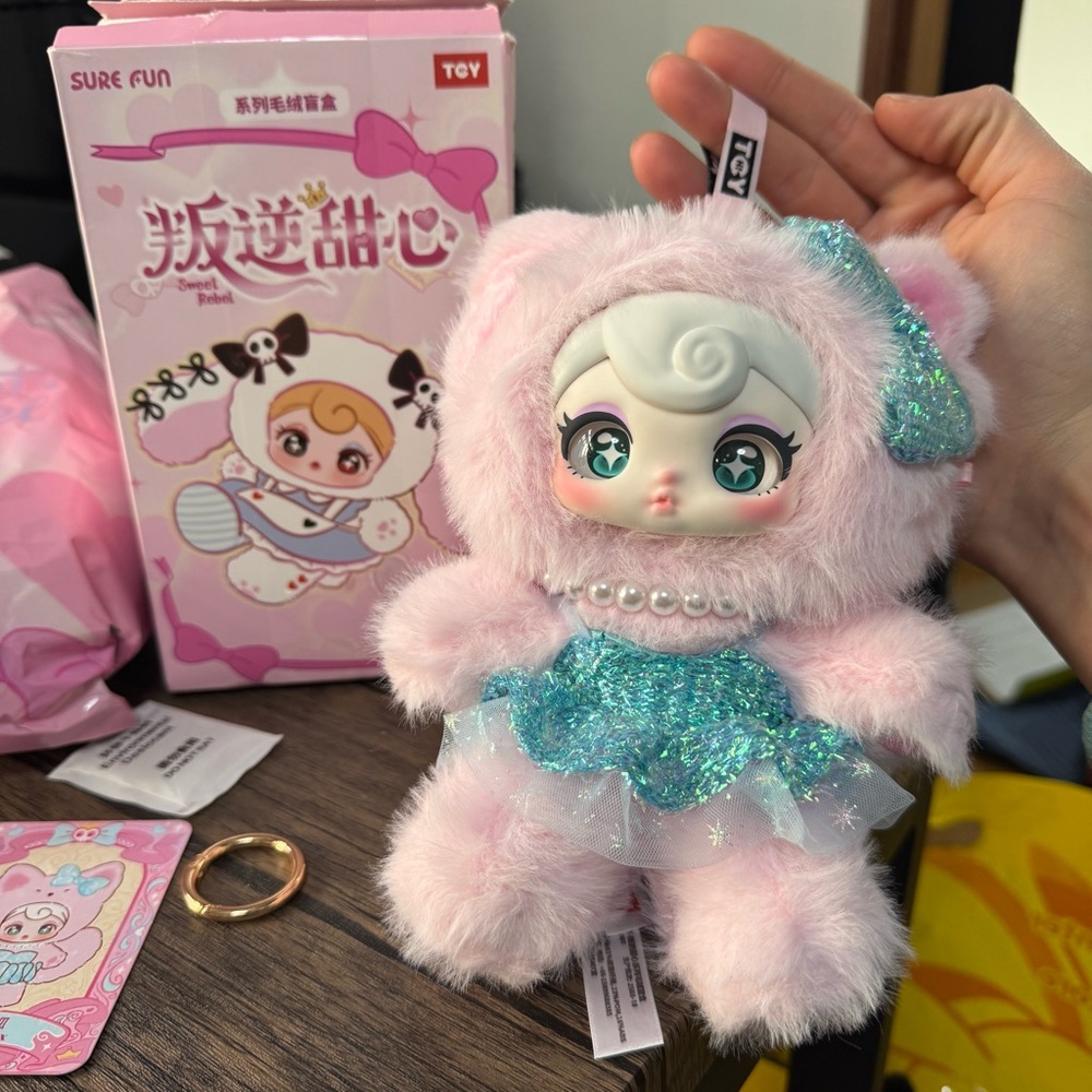 SUNYCOCO Rebellious Sweetheart Series Blind Box Bag Charm